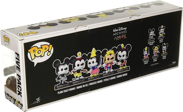 Funko Pop Disney: Archives Minnie Mouse - Minnie Mouse 5 Pack (Exclusive) 9Cm