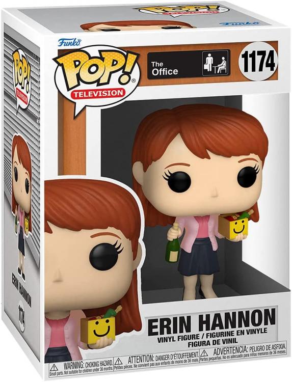 Funko Pop Tv The Office 1174 Erin W/Happy Box E Champagne Statuetta Vinyl Figure