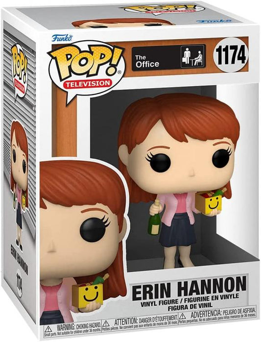 Funko Pop Tv The Office 1174 Erin W/Happy Box E Champagne Statuetta Vinyl Figure