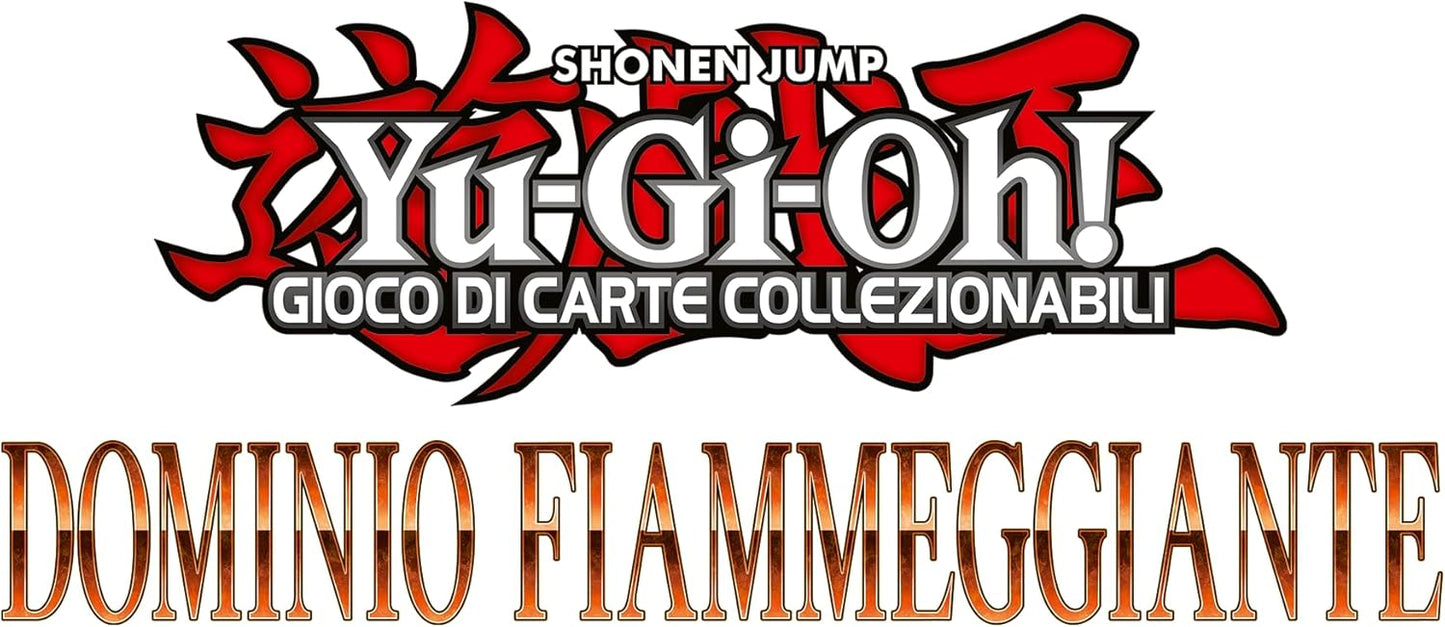 Yu-Gi-Oh! Dominio Fiammeggiante: 3 Buste Espansione + 5 Segna-Mostri Edizione Italiana