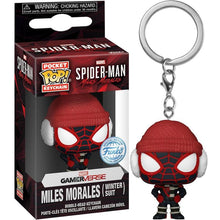 Funko Keychain ! Pocket - Marvel Spider-Man - Miles Morales (Winter Suit)