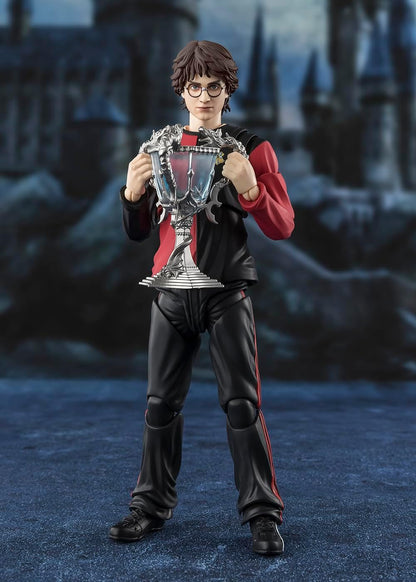 Bandai S.H. Figuarts - Harry Potter - Harry Potter Action Figure da Collezione 15 cm