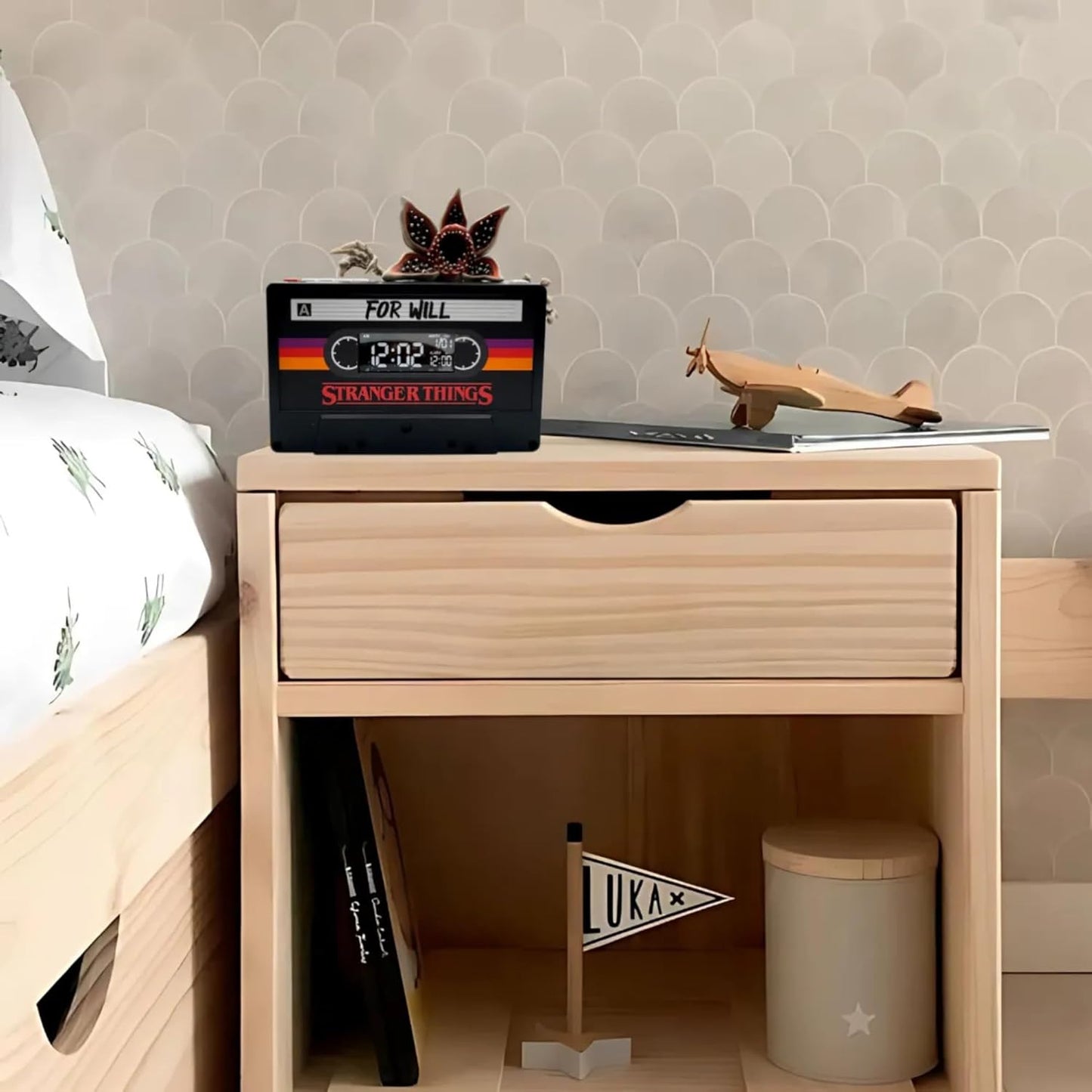 Paladone Sveglia Stranger Things Demogorgone Alarm clock VHS Tv Serie Netflix