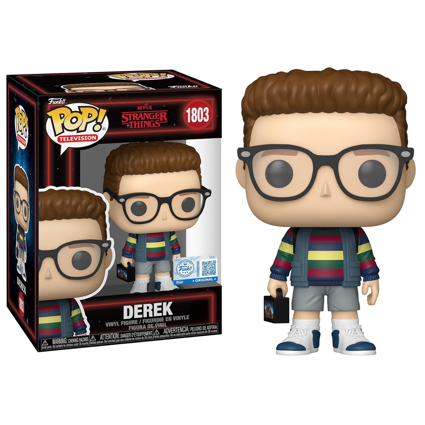 Funko Pop! Television Stranger Things S5 - (1803) Derek Special Figure 9cm