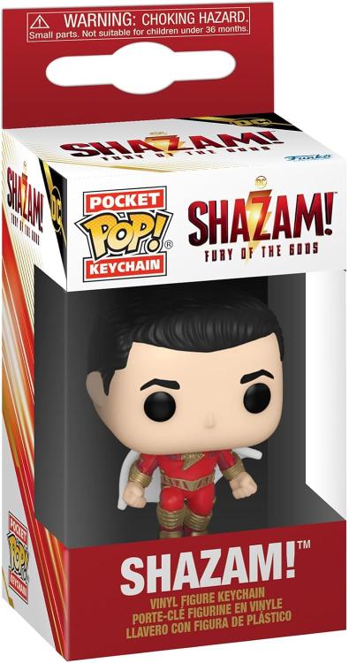 Funko Pop ! Keychain Pocket Shazam - Fury Of The Gods (Shazam) Portachiavi Vinyl