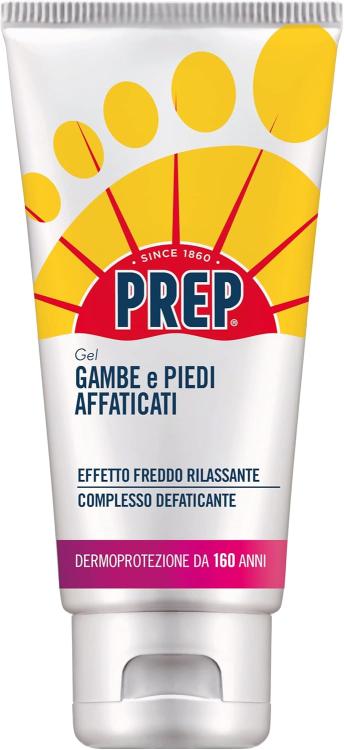 Prep - Gel Gambe E Piedi Affaticati Con Effetto Freddo Rilassante E Rinfrescante
