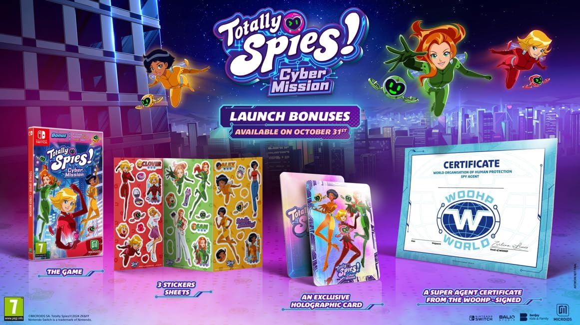Totally Spies! - Cyber Mission Nintendo Switch Videogioco Multilingua Italiano