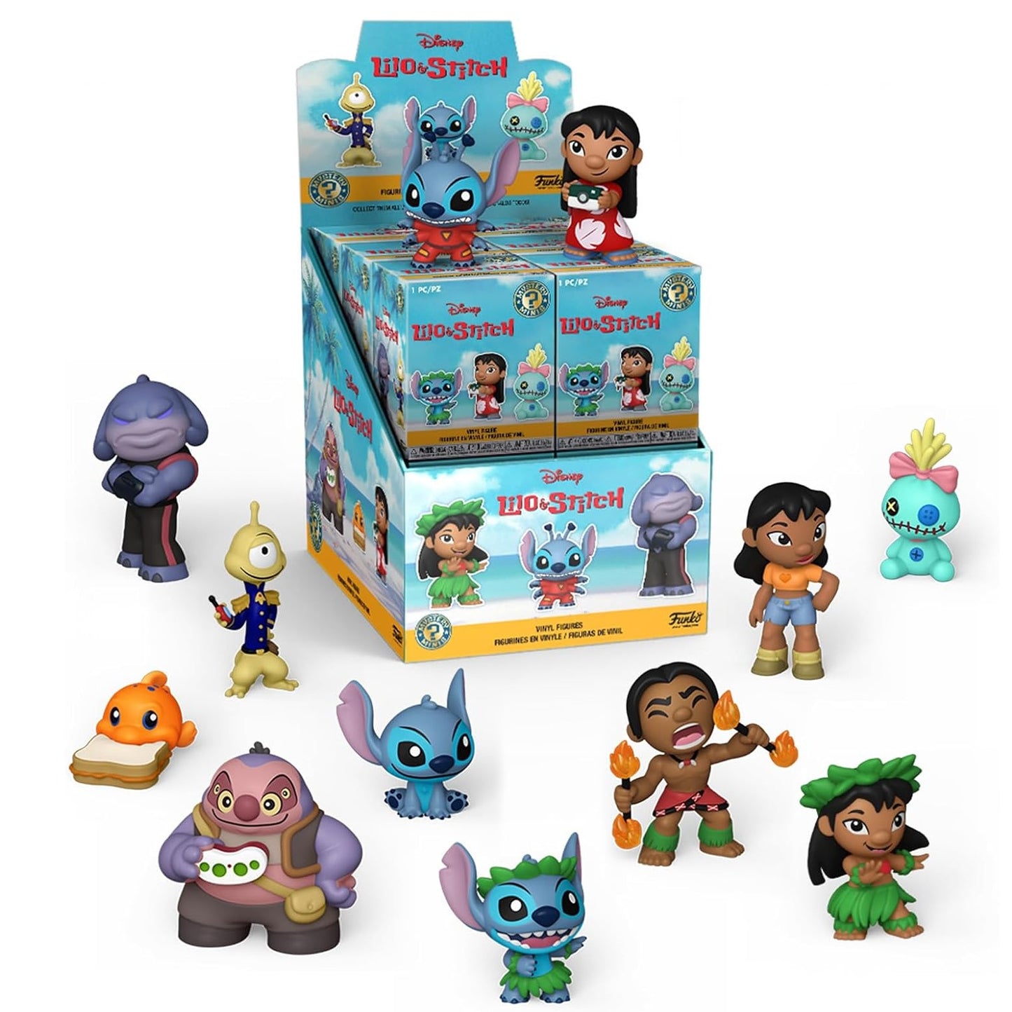 Funko Mystery Mini: Lilo e Stitch Box Intero 12Pz Vinyl Figure Da Collezione - Blind Box