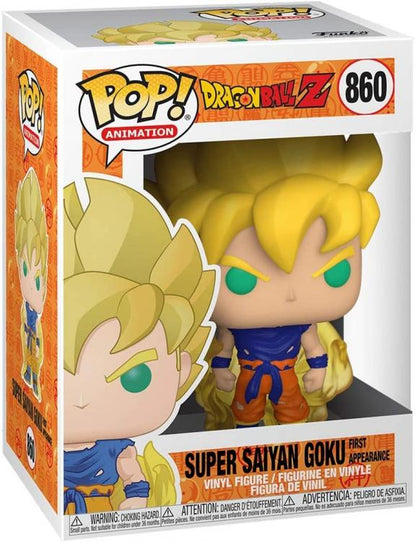 Funko Pop ! Animation Dragon Ball Z - (860) Super Saiyan Goku First Apperance
