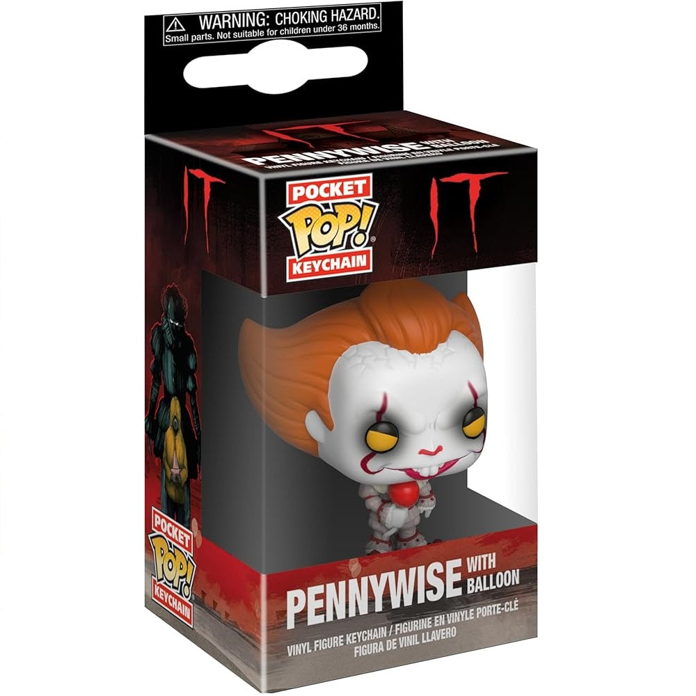 Funko Pop ! Keychain IT: PennyWise - Portachiavi Movie 4cm