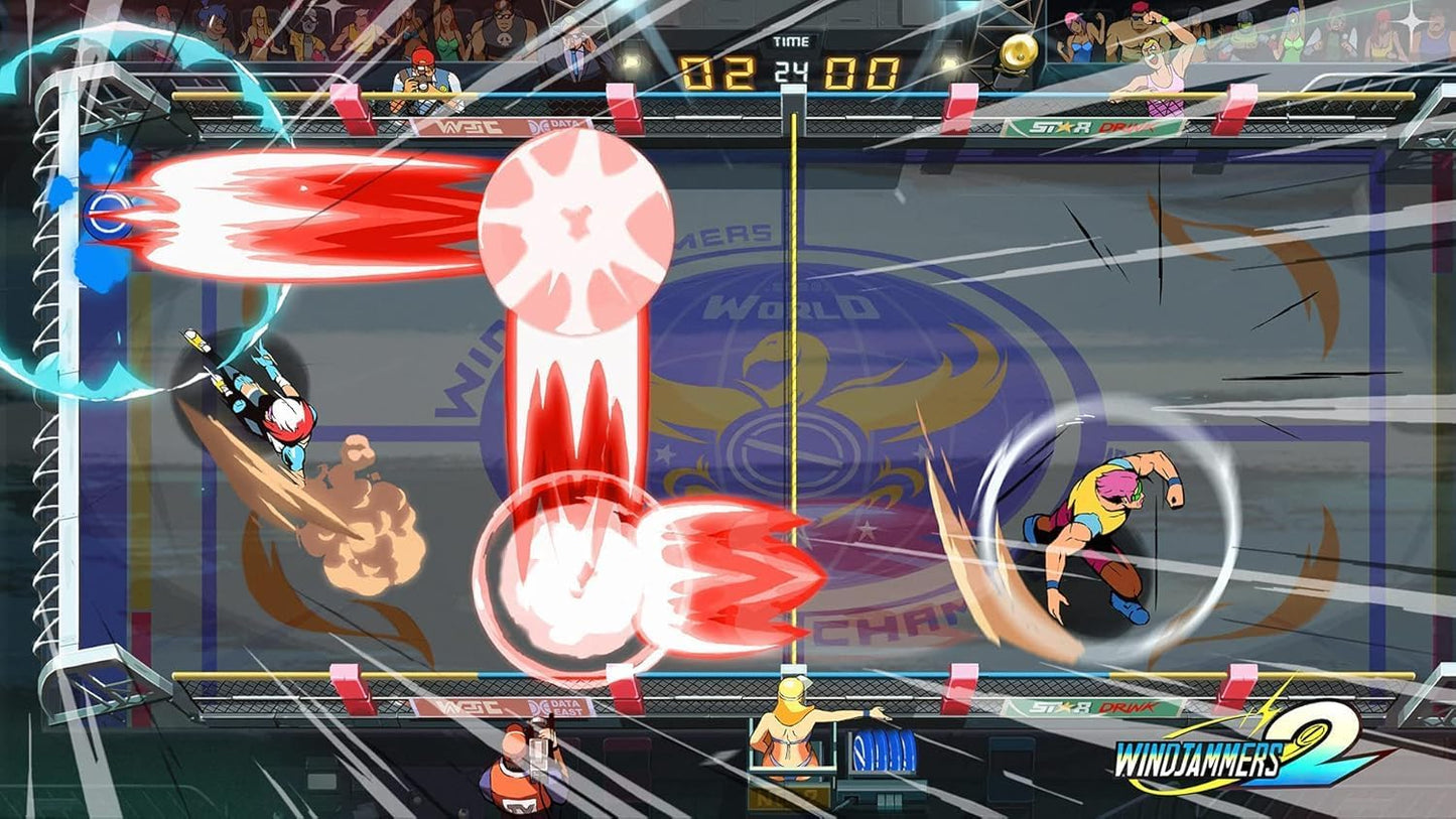 Windjammers 2 Gioco Nintendo Switch PAL Eu Ita Nuovo Sigillato