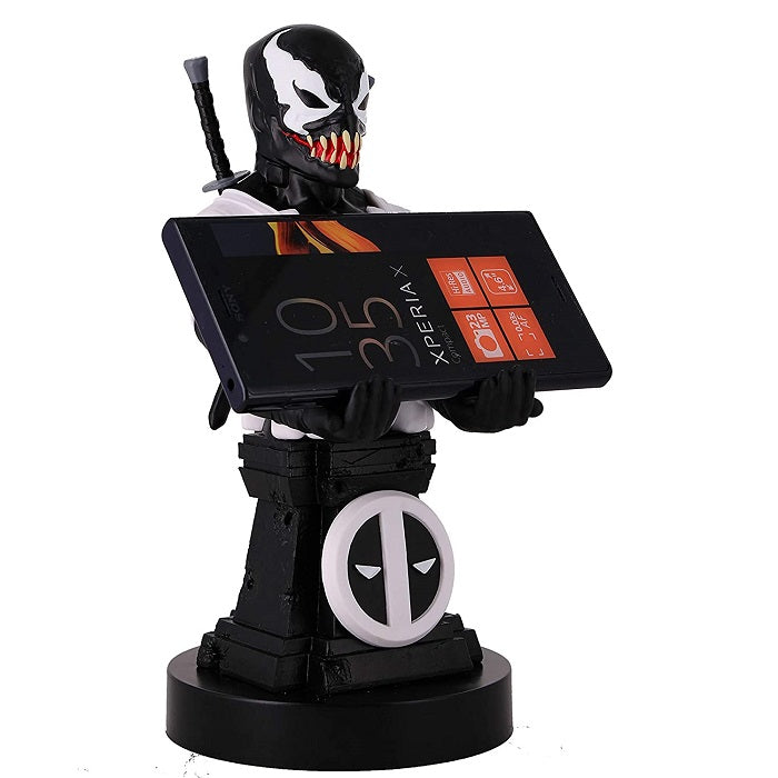 Cable Guys - (Deadpool Back In Black) Marvel Statua Stand Smartphone Controller