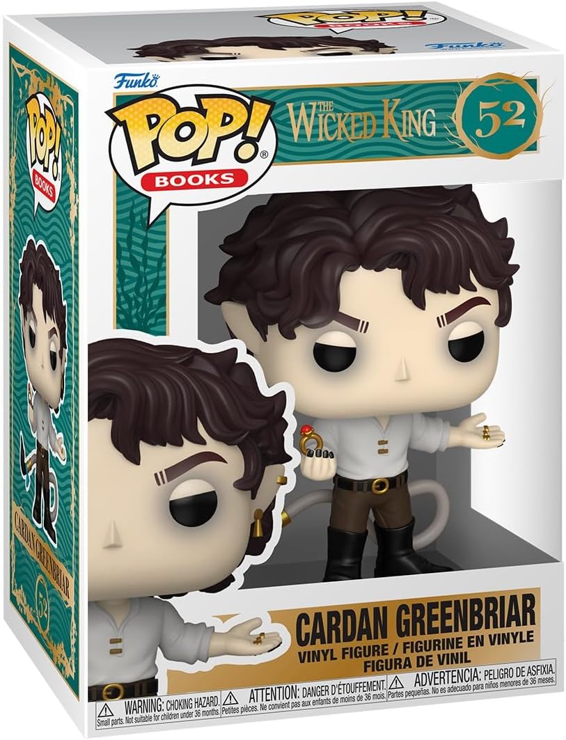 Funko Pop! Books: The Wicked King (52) Cardan Greenbriar - Vinyl Figure 9cm