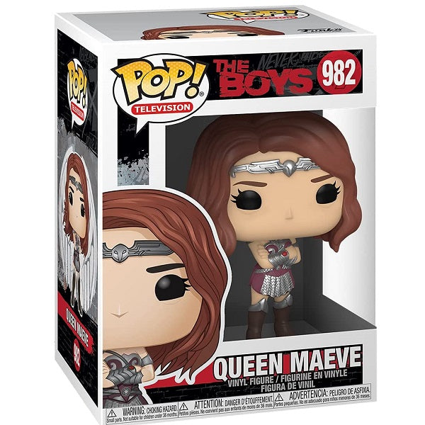 Funko Pop The Boys 982 Queen Maeve Vinyl Statuetta Action Figure Prime Netflix