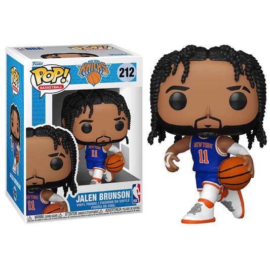 Funko Pop ! NBA - New York Knicks (212) Jalen Brunson Figure Pm 9cm