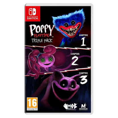 Poppy Playtime Triple Pack Nintendo Switch Gioco Nuovo Sigillato 3 Giochi