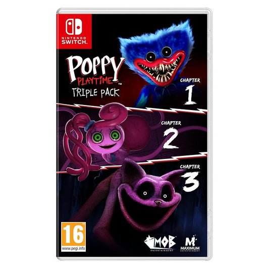Poppy Playtime Triple Pack Nintendo Switch Gioco Nuovo Sigillato 3 Giochi