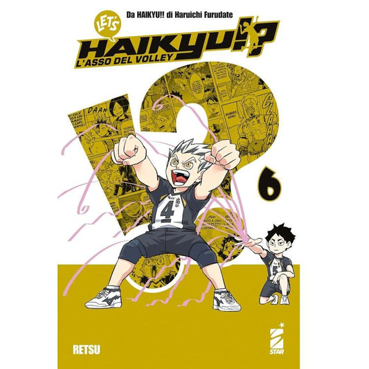 Fumetto: Let'S Haikyu!? L'Asso Del Volley (Vol. 6) Shonen Manga Di Retsu