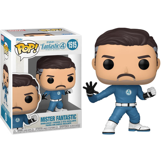 Funko Pop ! Marvel Studios Fantastic 4 - (1515) Mister Fantastic Vinyl Figure 9cm