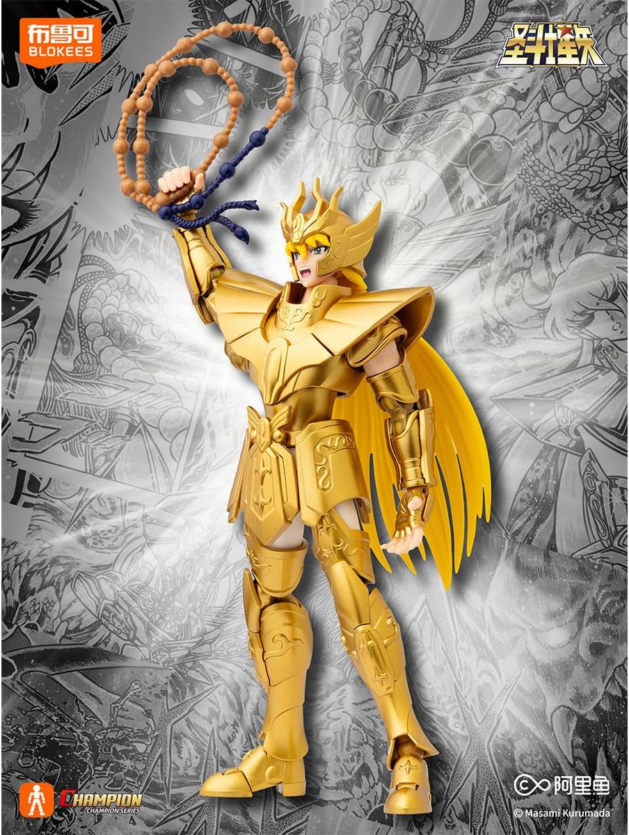 Blokees Saint Seiya: Model Kit Champion Class (Virgo Shaka) Action Figure Zodiaco 75019 - Vergine