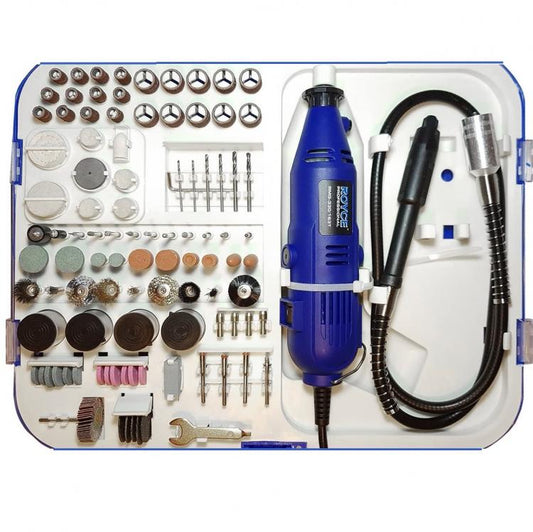 Kit Mini Trapano 163Pz Smerigliatrice Drimmel Rotante 330W Punte Frese | Rmg-330