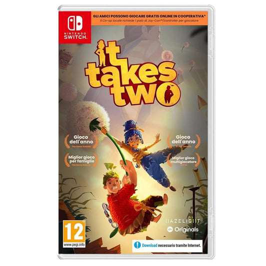 It Takes Two Nintendo Switch Videogioco Italiano Gioco Co-Op Nuovo Sigillato