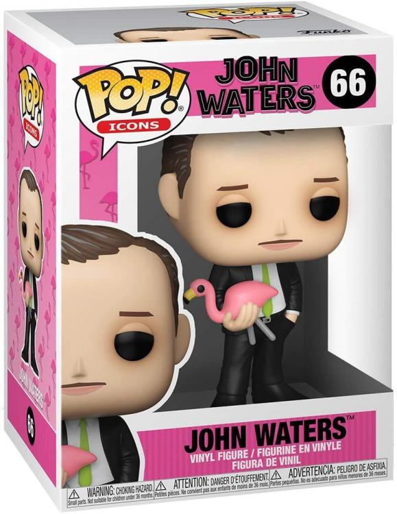 Funko Pop Icons John Waters 66 Bobble Head Statuetta Pop Vinyl Figure 9Cm Movie