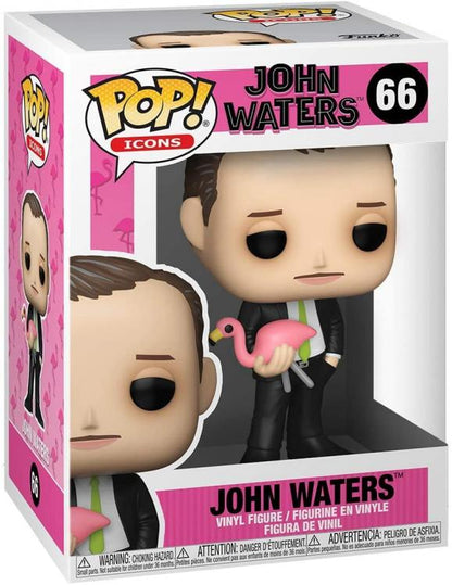 Funko Pop Icons John Waters 66 Bobble Head Statuetta Pop Vinyl Figure 9Cm Movie