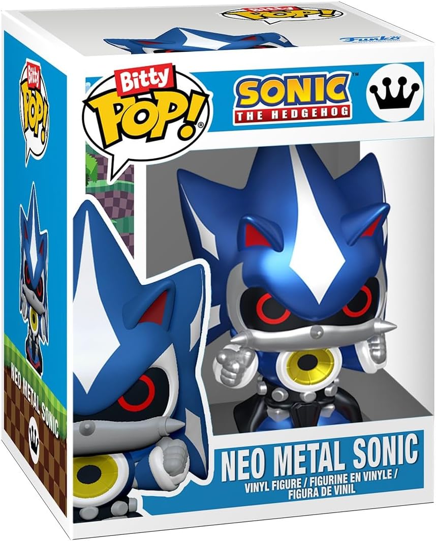 Funko Bitty Pop! Sonic The Hedgehog (4 Pack) w/ Bitty Display - Mini Vinyl Figure 2cm