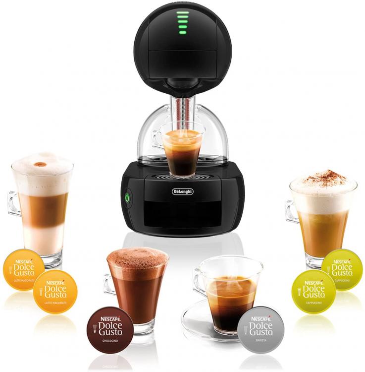 Macchina Caffe' De'Longhi Nescafe Dolce Gusto Con Capsule 1500W Espresso Cialde