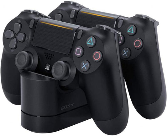 Sony Base Ricarica Controller Play Station 4 Caricatore 2 Dualshock Ps4 Doppio