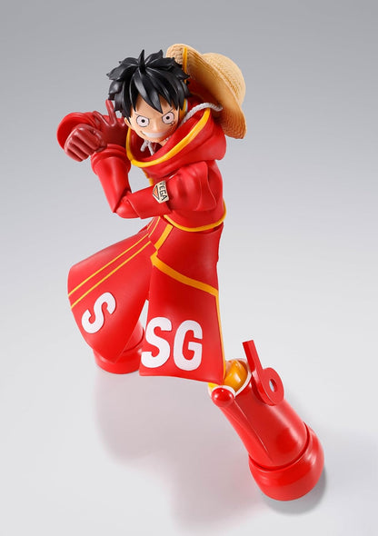 Bandai S.H. Figuarts: One Piece Monkey D. Luffy Egghead - Figure Articolata 16cm
