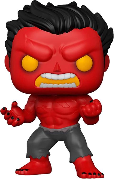 Funko Pop Marvel - (854) Red Hulk - Vinyl Figure Special Edition Statuetta 9Cm