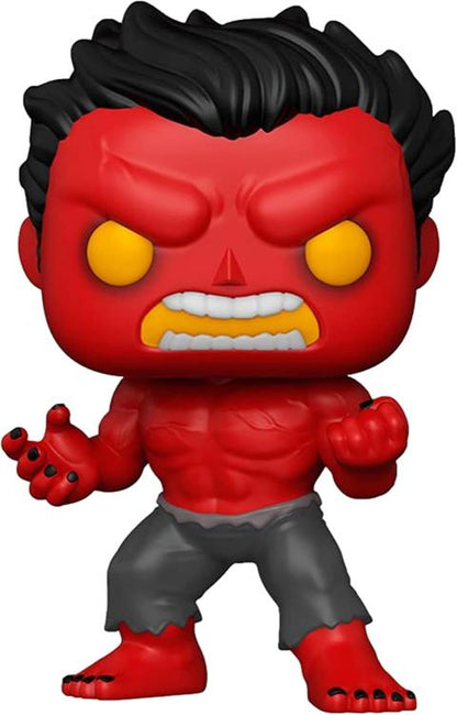 Funko Pop Marvel - (854) Red Hulk - Vinyl Figure Special Edition Statuetta 9Cm