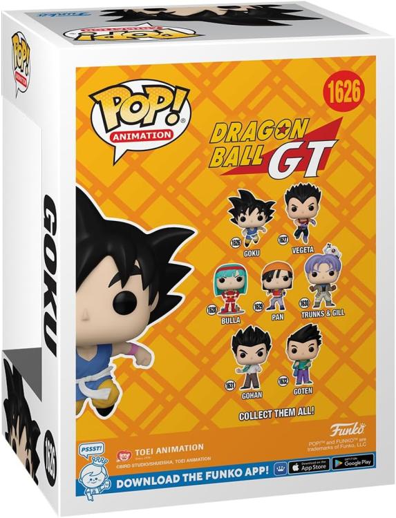 Funko Pop ! Animation Dragon Ball Gt - (1626) Goku Figure Vinyl 9Cm In Stock Dbz