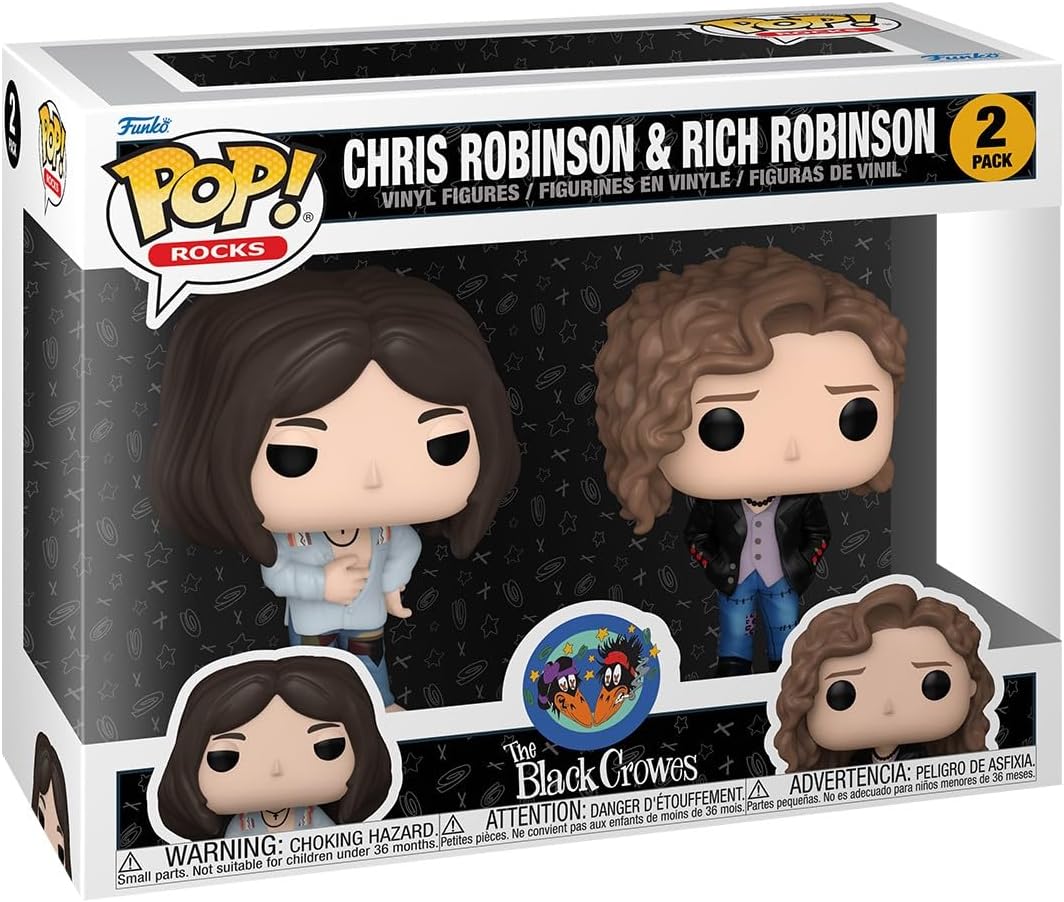 Funko Pop ! Rocks Black Crowes - 2 Pack Figures Chris e Rich Robinson