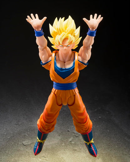 Bandai S.H. Figuarts: Dragon Ball Z Son Goku Super Saiyan - Figure Articolata 16cm