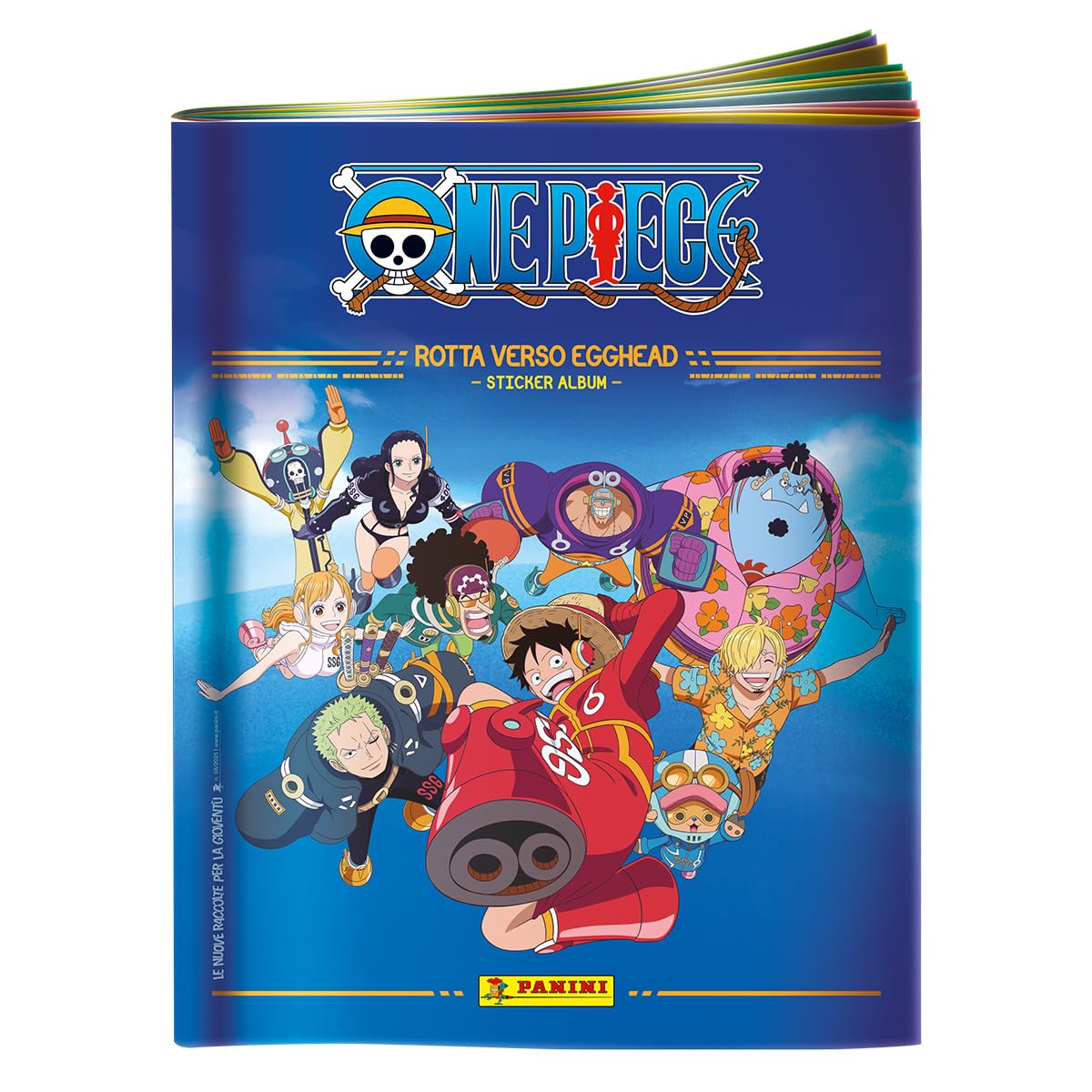 Panini One Piece Road Egghead Sticker Mega Starter Pack [Album + 20 Bustine + 6 Card)