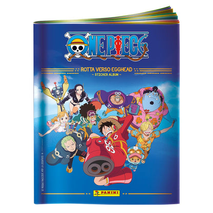 Panini One Piece Road Egghead Sticker Mega Starter Pack [Album + 20 Bustine + 6 Card)