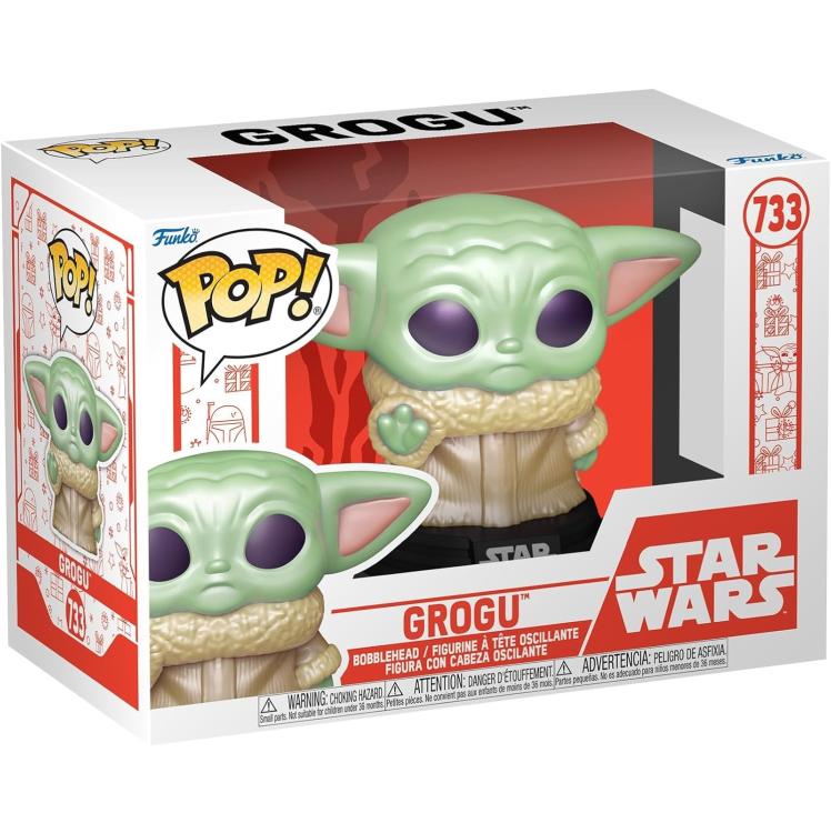 Funko Pop ! Star Wars (733) Grogu Vinyl Figure 9Cm Statuetta Collezionismo