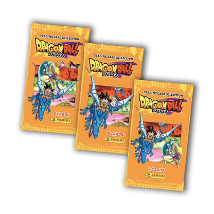 Panini Dragon Ball DAIMA Starter Pack Raccoglitore + 3 Bustine Card TCG