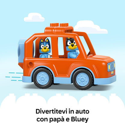 Lego - Duplo 10458 Bluey (Visita alla Gelateria di Bluey) Figure Costruzioni 22pz (2+)