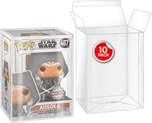 EVORETRO Funko Pop Protector Plastic 10Pz Custodia Protettiva - Antigraffio Scatola 5mm