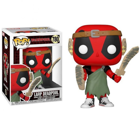 Funko Pop Marvel Deadpool 30Th - Nerd Larp Deadpool (780) Figure Converse Movie