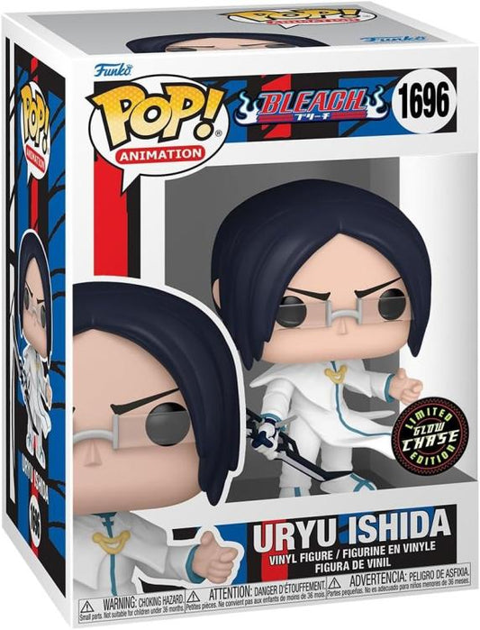 Funko Pop ! Animation Bleach - (1696) Uryu Ishida (Chase Glow)- Figure 9Cm Anime