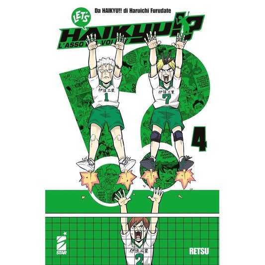 Fumetto: Let'S Haikyu!? L'Asso Del Volley (Vol. 4) Shonen Manga Di Retsu