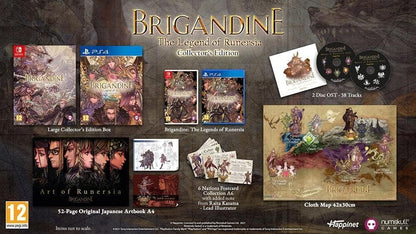 Brigandine The Legend Of Runersia Collector's Edition Ps4 Videogioco Playstation 4