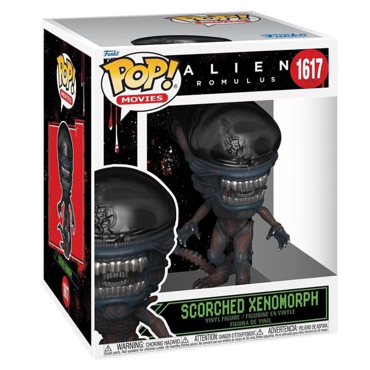 Funko Pop ! Movies - Alien Romulus (1617) Scorched Xenomorph Vinyl Figure 15Cm