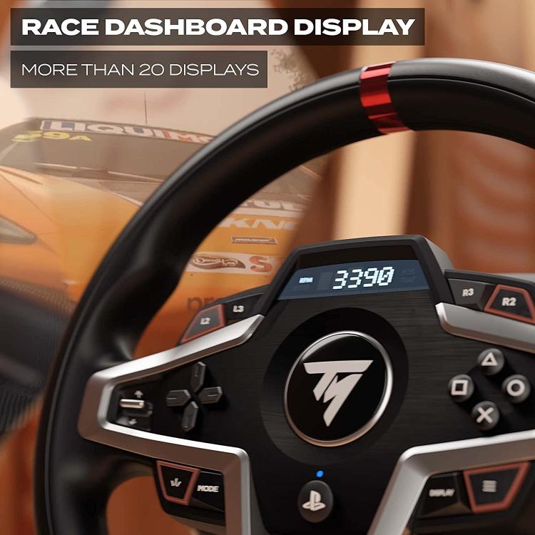 Thrustmaster Volante T248 + Pedaliera Hybrid Drive Pc /Ps4 / Ps5 Display Gara F1