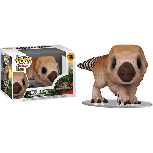 Funko Pop ! Movies Jurassic World Rebirth Aquilops - (1802) Vinyl Figure 9cm